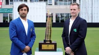 Trophy unveiled for Afghanistan vs Ireland Test in Dehradun